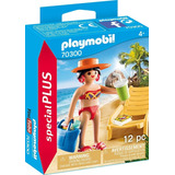 Playmobil Special Plus 70300 Mujer Turista Reposera Playa