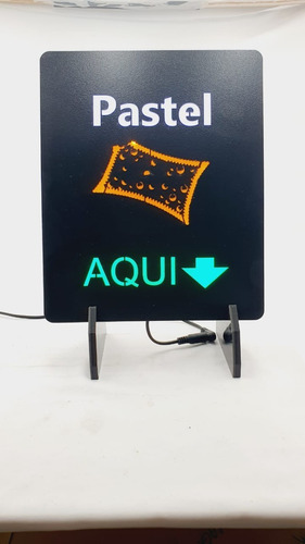 Quadro De Led Estilo Neon Para Pubs/pastelaria -etc. 