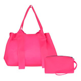 Bolsa Praia Em Silicone Impermeavel Kit Com Necessaire 