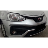 Toyota Etios 5p Protectores De Paragolpes Color Gris Claro !