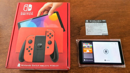 Nintendo Switch Oled Mario Red Edition Tableta Jp 
