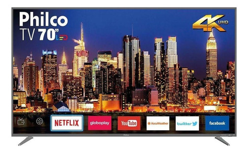 Smart Tv Philco Ptv70q50snsg Dled 4k 70 110v/220v