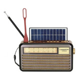 Radio Retro Daihatsu D-rp60usb Am/fm Bluetooth C/luz Y Solar