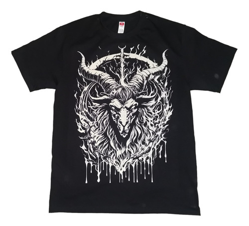 Playera Baphomet  Barbón Envío Gratis 