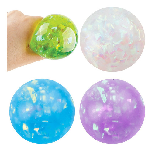 02 Bolas Bolinha Smash Ball Orbteez Anti Stress Apertar