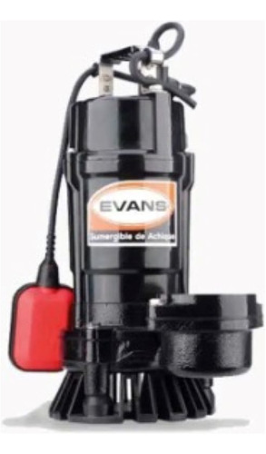 Electro Bomba Evans Sumergible Agua Sucia Monofasica 220v