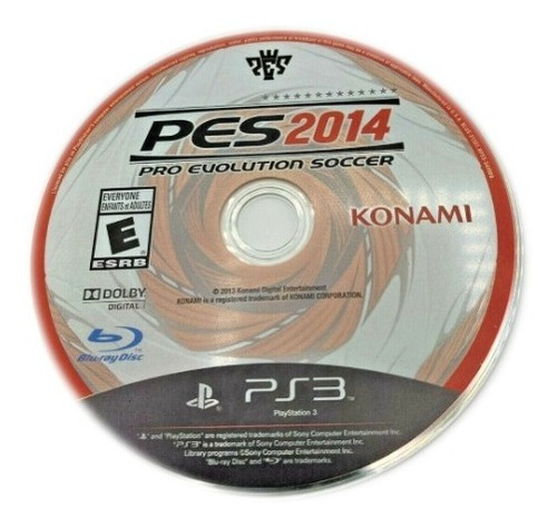 Pro Evolution Soccer 2014 14 Usado Para Ps3 Blakhelmet C