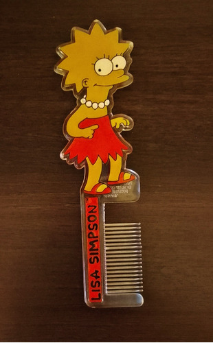 Peine Infantil Lisa Algabo Kids Los Simpsons 1994