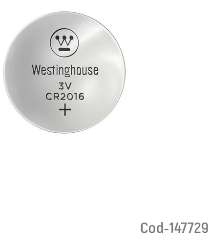 Pila Lithium Westinghouse Cr2016 3v