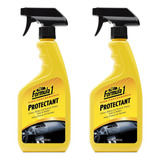 Paq 2 Spray Protector De Intriores Del Auto Cuero Plastico