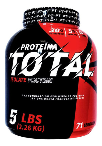 Total Nonstop - Proteína Isolate - 5 Lb Zero Carbs 30g 71 Ser Sabor Chocolate