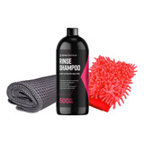 Kit De Lavado Basico Shampoo + Paño + Manopla Auto Camioneta