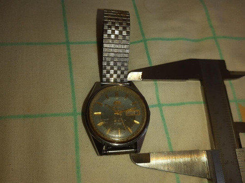 Relógio Antigo Orient Nw 469624a-7d Pt 21 Jewels Automático