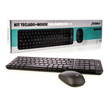 Teclado + Mouse Kit Bluetooth Negro Fiddler