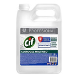 Cif Clorogel Con Lavandina  X 5 Lts