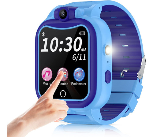 Reloj Inteligente P/niños Gyet De 3-10 Años - Azul