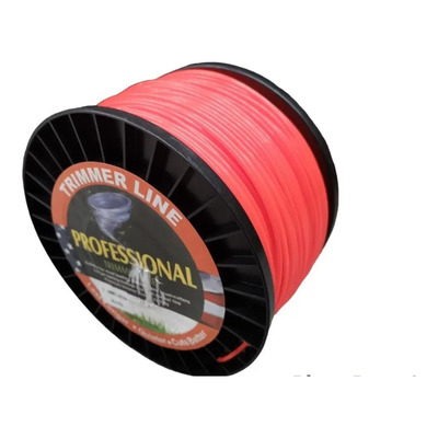 Hilo Redondo Desbrozadora Carrete 262 M 2.4 Mm Color Rojo | Envío gratis