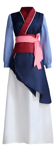 Disfraz De Princesa Mulan For Mujer, Vestido De Fiesta De