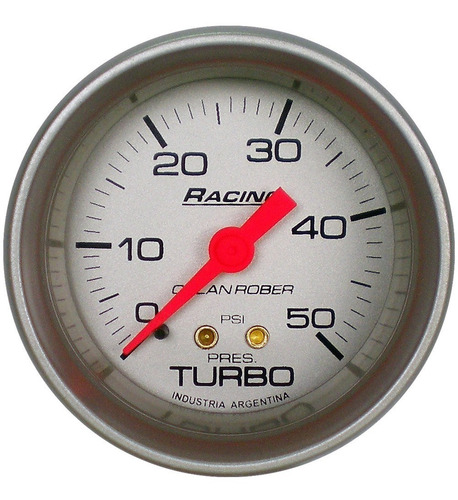 Manometro Presión Turbo Racing 52mm Orlan Rober 50 Psi