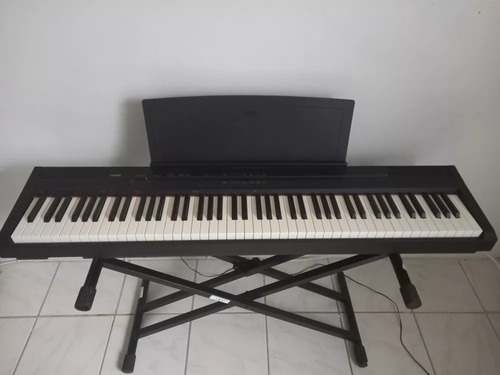 Piano Digital Yamaha P105b Com Suporte E Frete Incluso