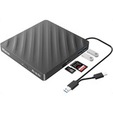 Unidad Blu-ray Externa 5 En 1, Grabadora De Dvd Bluray Exter