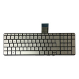 Teclado Para Hp Envy 15-u010dx 15t-u000 Plata Esp