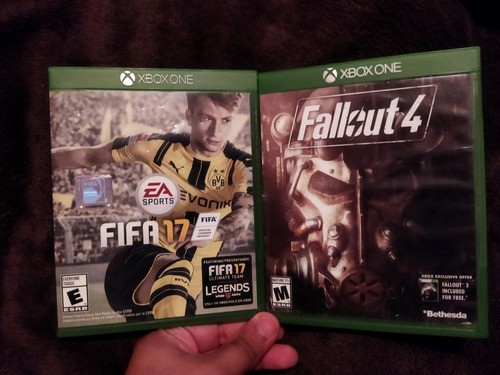 Fifa 17 Y Fallout 4 Para Xbox One 2x1