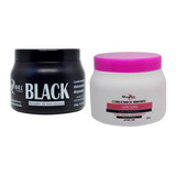 Mairibel Matizador Black Preto 500g + Hidratação Lanolina