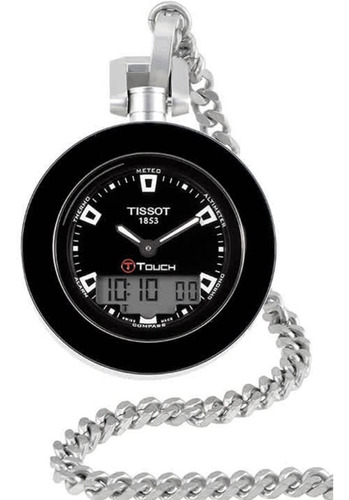 Reloj Tissot Pocket Touch Esfera Negra Boleta