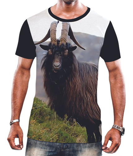 Camiseta Camisa Unissex Animal Cabra Cabrito Bode Fazenda 11