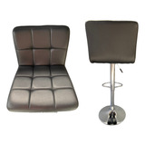 Silla Eames Tipo Barra/comedor Recuadros Set 2 Piezas