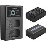 Kit Cargador Usb + 2 Baterias Tipo Sony Np-fw50 A 6100 6400