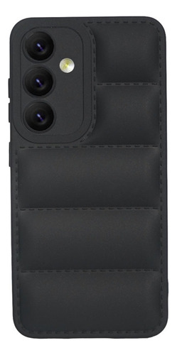 Funda Para Samsung A24 Tpu Puffer Protector Camara + Vidrio