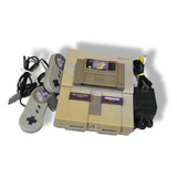 Console Super Snes Fat 2controles C/jogo Envio Ja!