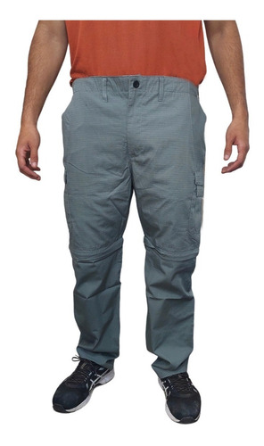 Pantalon Cargo Comodo Cierre Camping Trekking Alpen