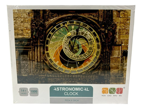 Reloj Astronomico Puzzle 1000 Piezas Calidad Premium Regalo