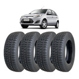 Kit Pneus Gw Tyres Remold 175/65/14 Promo Black Fiesta