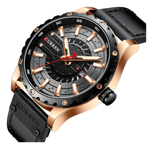 Reloj Hombre Piel Cuero Curren Sport Caballero Moderno