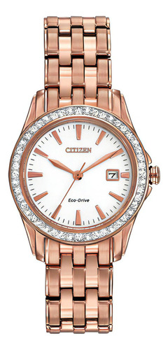 Reloj Citizen Eco-drive Silhouette Crystal Ew1903-52a Mujer
