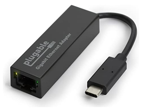 Adaptador Ethernet Usb C Enchufable, Gigabit C Rápido Y Conf