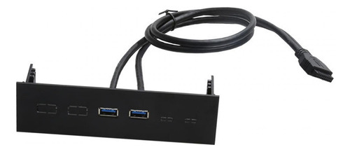 Hub Do Painel Frontal De 5,25 , Placa De 2 Portas Usb 3.0