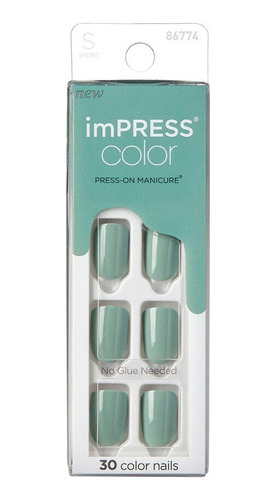 Uñas Impress Color Going Green