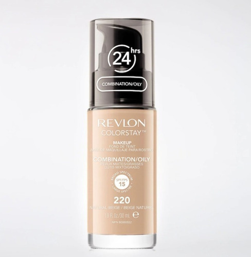 Base Revlon Colortsay 200 Nude 30ml Pele Mista Oleosa Fps15 Tom Nude