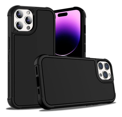 Funda Para iPhone Protección Militar Tres Piezas Antishock