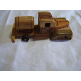 Antiguo Camión De Madera+ Camioneta ( Lote X 2) Ford.