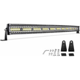 Barra De Luz Led Dwvo De 52 Pulgadas, 750w, Curvada, Triple 