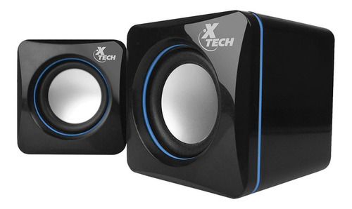 Mini Parlantes Estereo Para Pc Xtech Xts-110/usb/cable 80cm