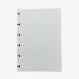 Refil Caderno Discos A6 Papel Branco 180g 30 Folhas