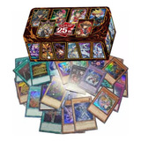 Yugioh!!! Lata Con 100 Cartas 70 Comunes 10 Raras Y 20 Super