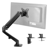 Soporte De Pared Neumatico Para Tv O Monitor De 17 A 33 Color Negro